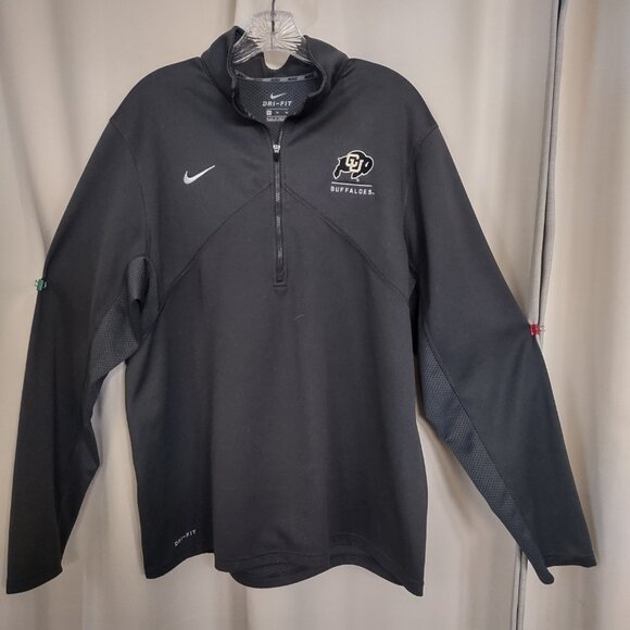 Nike Dri-Fit Colorado Buffaloes Quarter Zip Pullover — Black (Men’s L) - Picture 2 of 4